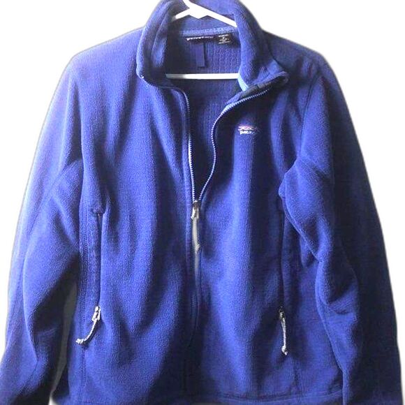 Patagonia Blue Long Sleeve R3® Radiant Jacket/Fleece - Picture 4 of 4